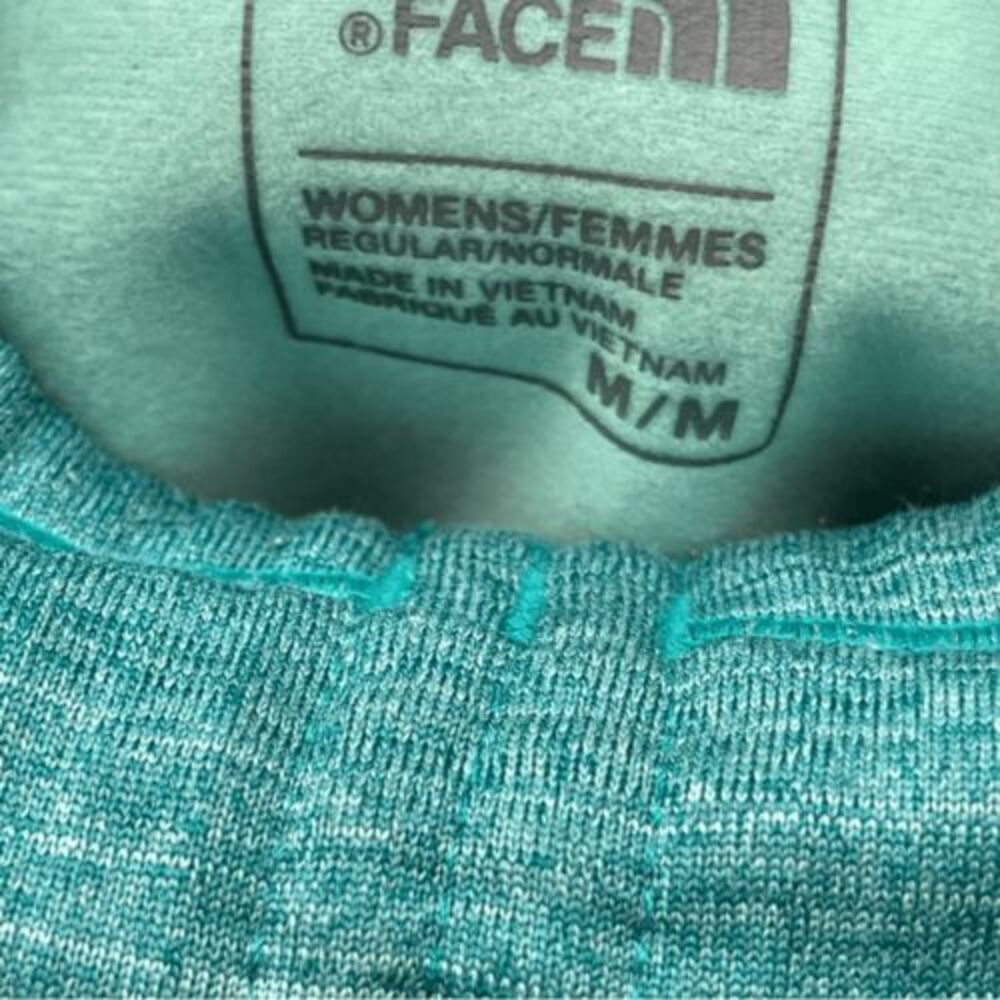 The North Face Mountain Athletics Teal Adjustable Fit Pullover Hoodie — SZ M - Picture 7 of 13